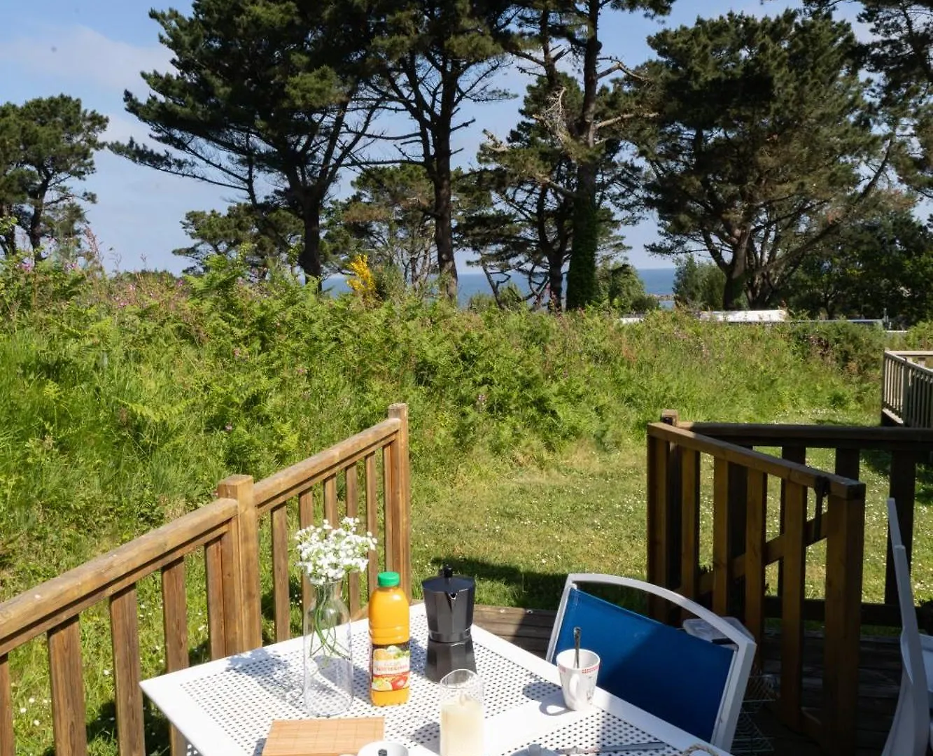 Kemping Mobil-Home Convivial Avec Vue Sur Mer - Pleubian